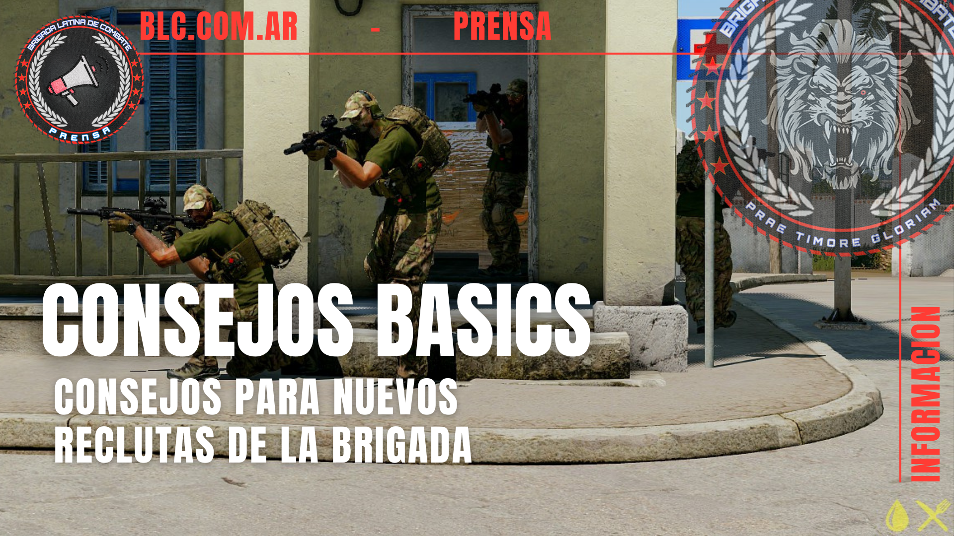 Briganews Consejos para nuevos reclutas en la Brigada Latina de Combate