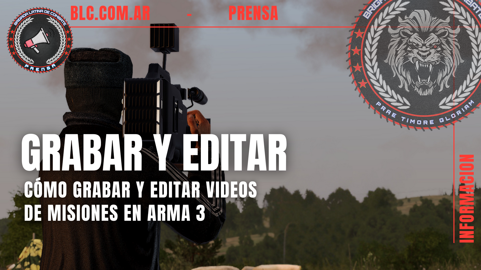 Briganews Cómo grabar y editar videos de misiones en Arma 3